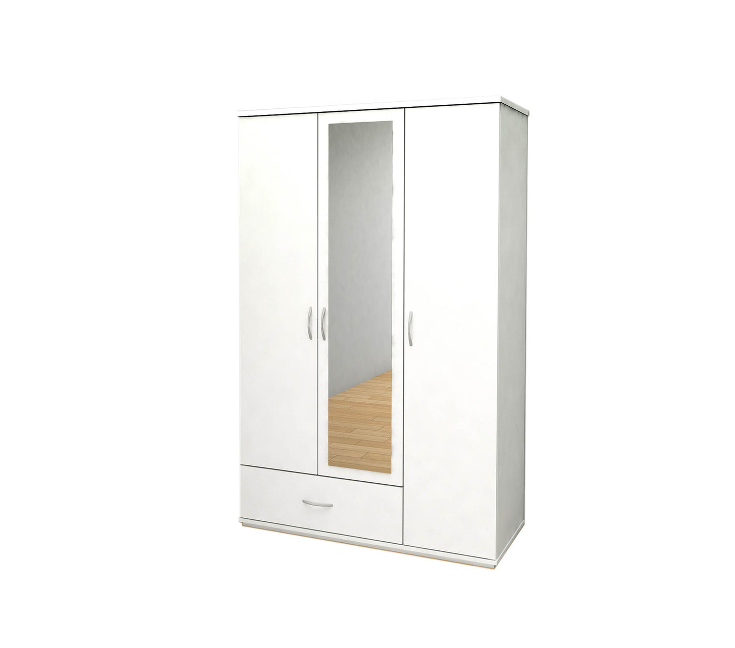 Armario de Dormitorio con Espejo DN, 3 Puertas