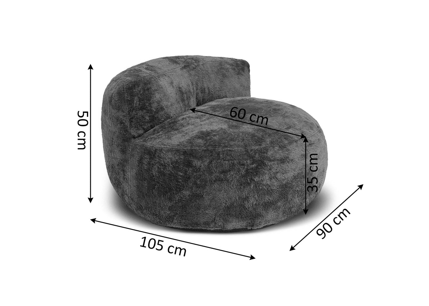 Puff Sillon Acolchado 1 Plaza – Maxima Comodidad