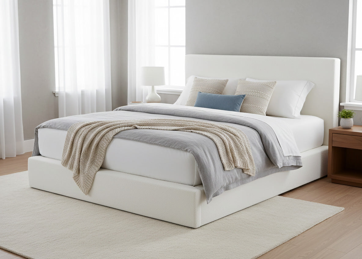 Cama de Matrimonio con Cabecero Teddy 150cm