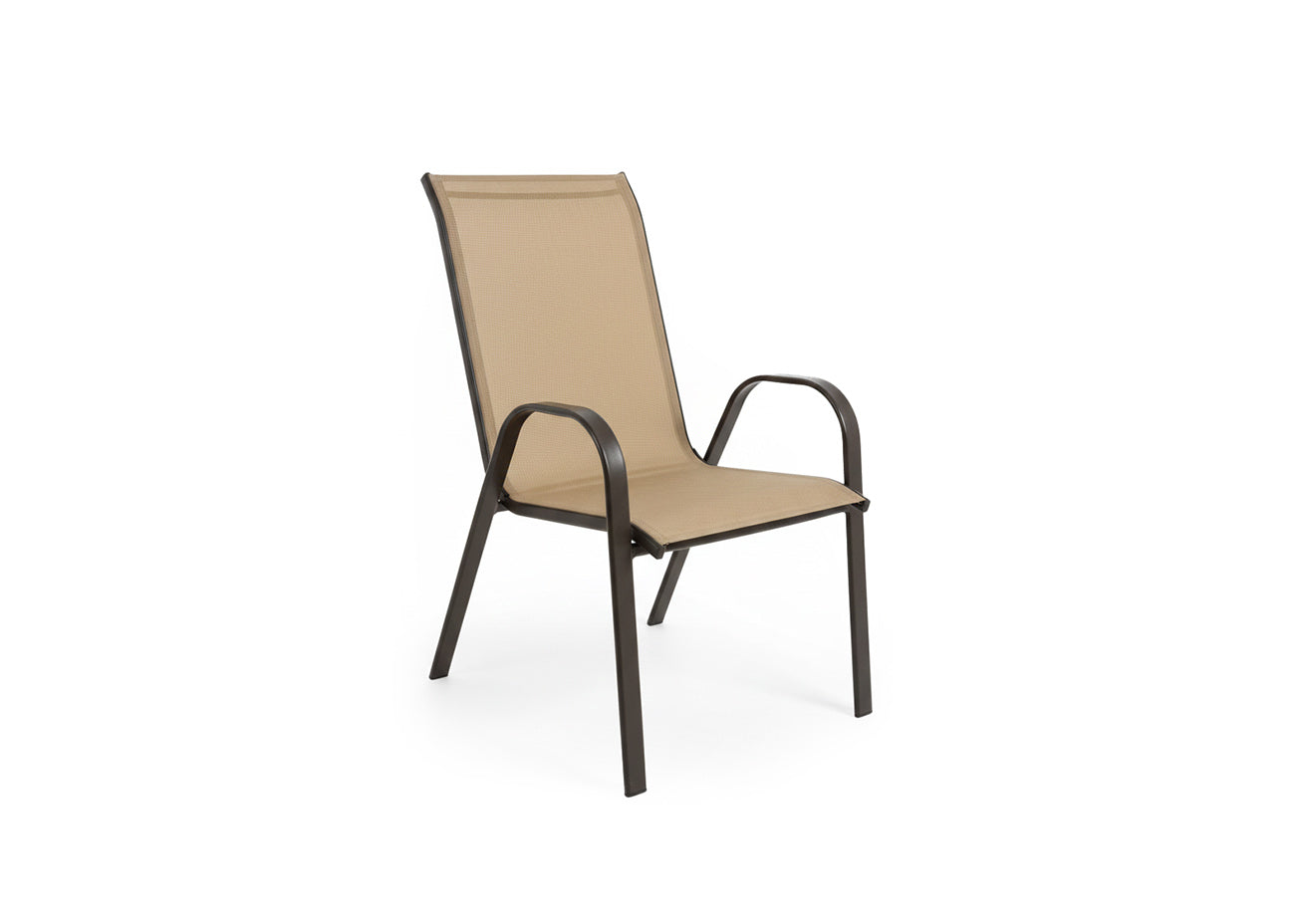 Mesa Redonda de Cristal Templado + 4 Sillas. Muebles de Jardin y Terraza