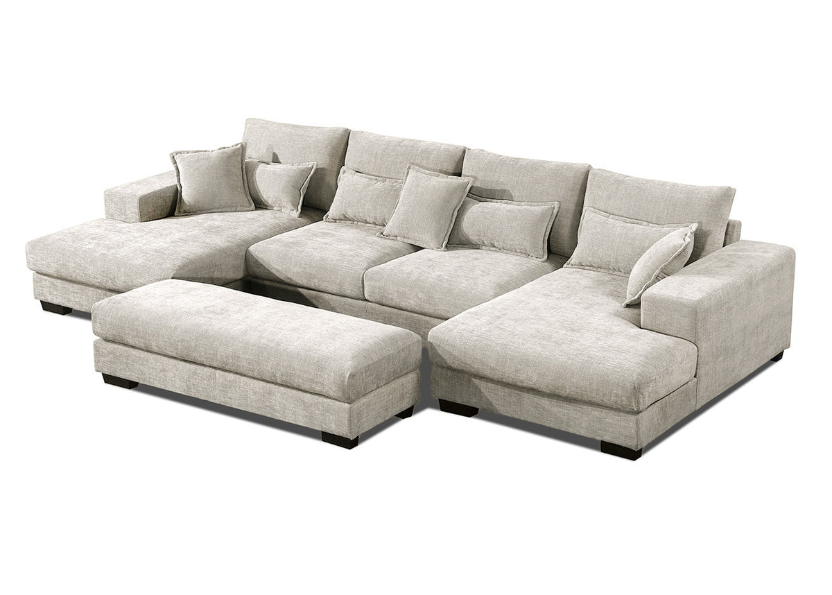 Mega Sofa Cama Chaise Longue Rinconera Kim 365cm