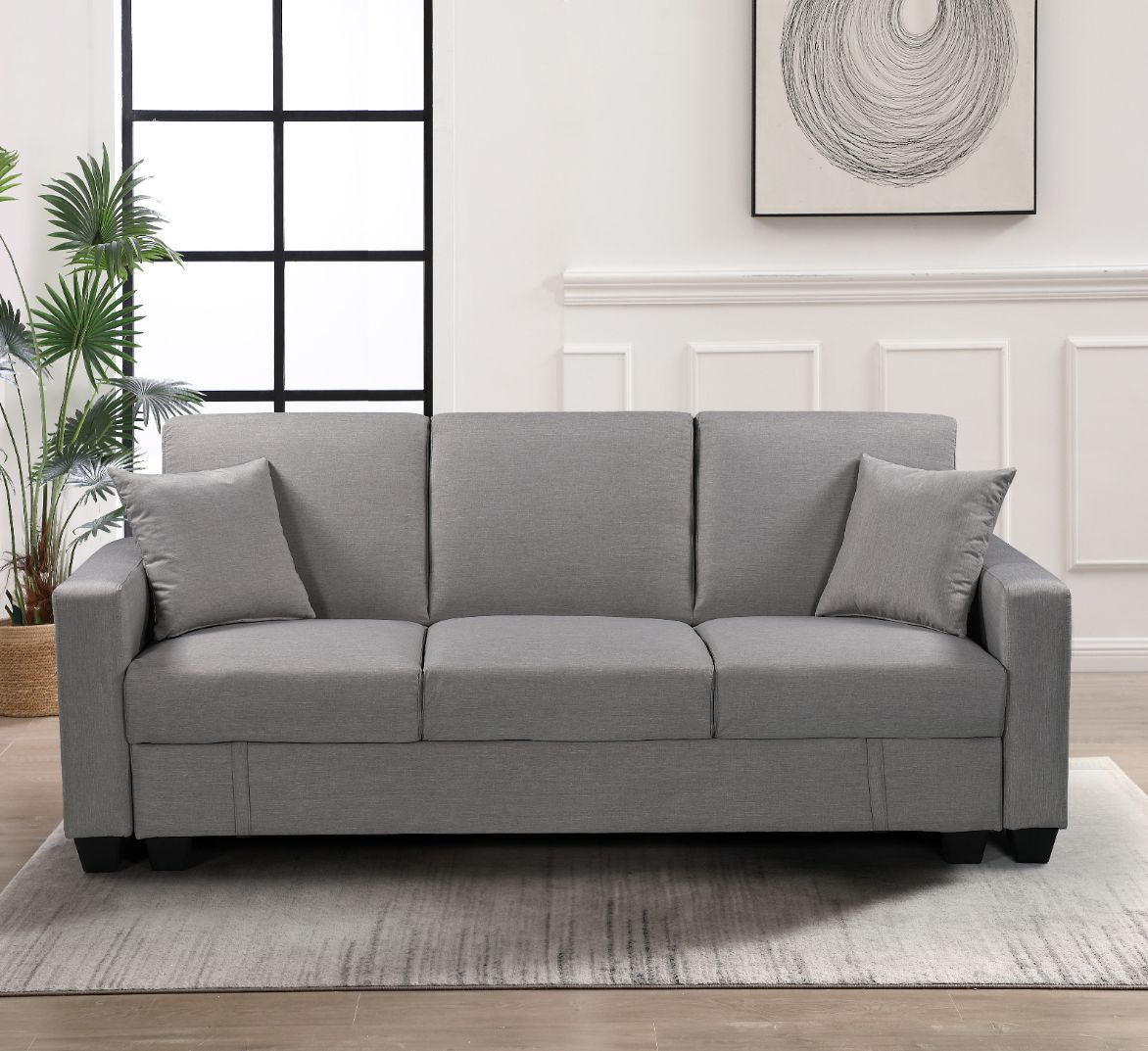 Sofa Cama Keyla 210cm, con Arcon