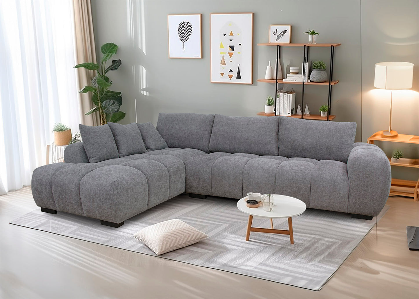 Sofa Chaise Longue Executive G-Gold 300cm