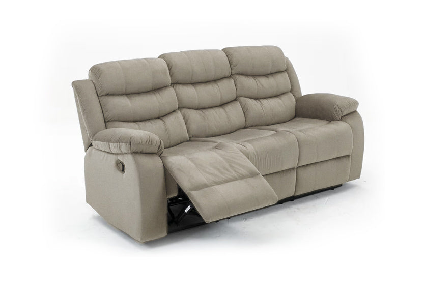 Sofa Reclinable Manual Houston 3 Plazas