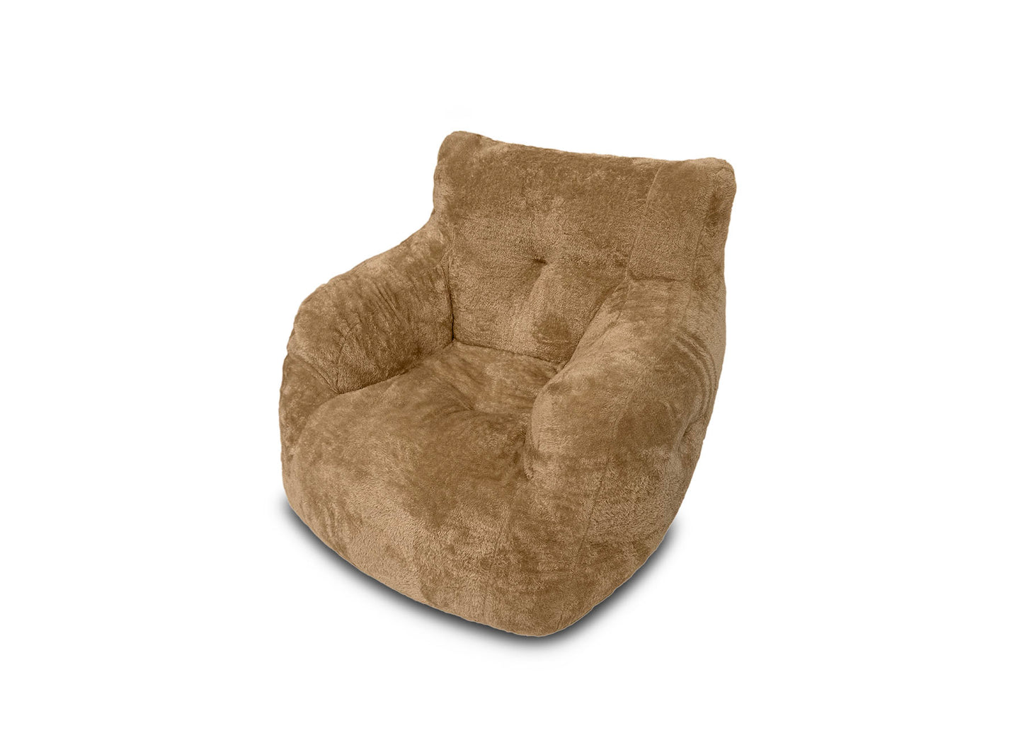 Puff Sillon en Tela 1 Plaza - Estilo Moderno