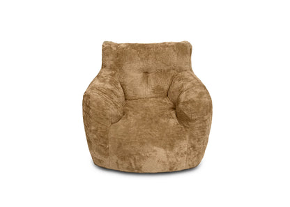 Puff Sillon en Tela 1 Plaza - Estilo Moderno