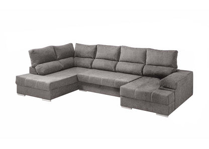 Mega Sofa Cama Chaise Longue Rinconera Italia 315cm