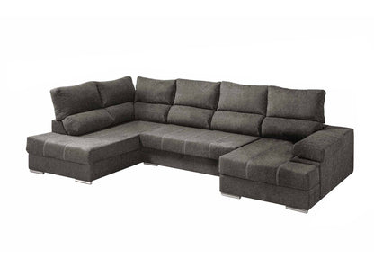 Mega Sofa Cama Chaise Longue Rinconera Italia 315cm