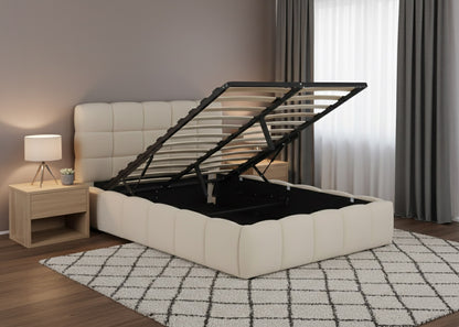 Cama Canape Abatible con Cabecero Teddy 135x190cm