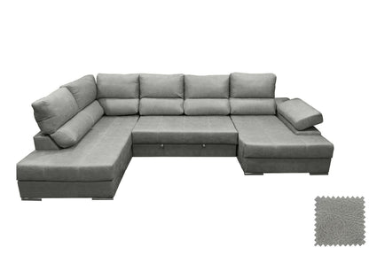 Mega Sofa Cama Chaise Longue Rinconera Italia 315cm