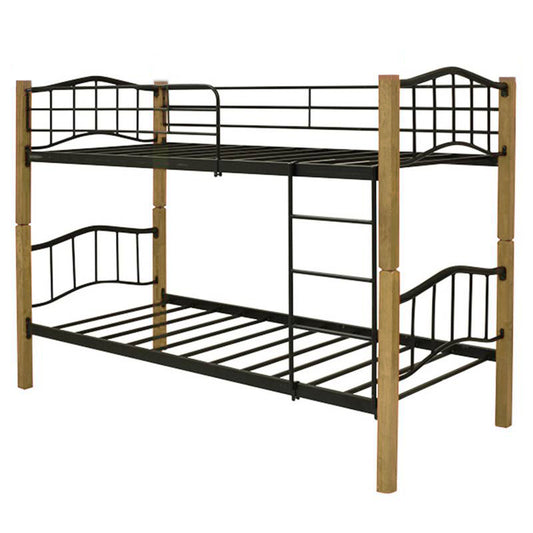 Litera Doble Cama 90cm Madera y Metal