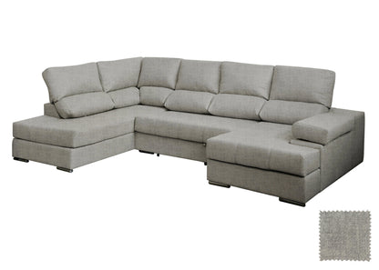 Mega Sofa Cama Chaise Longue Rinconera Italia 315cm