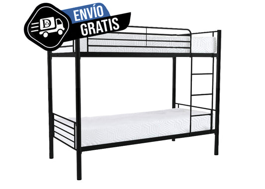 Oferta: Litera Metalica Doble Cama + 2 Colchones