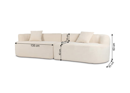 Sofa Modular Fire 135cm
