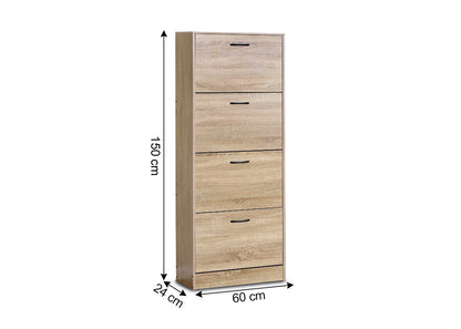 Zapatero Nancy 4 Puertas 150cm
