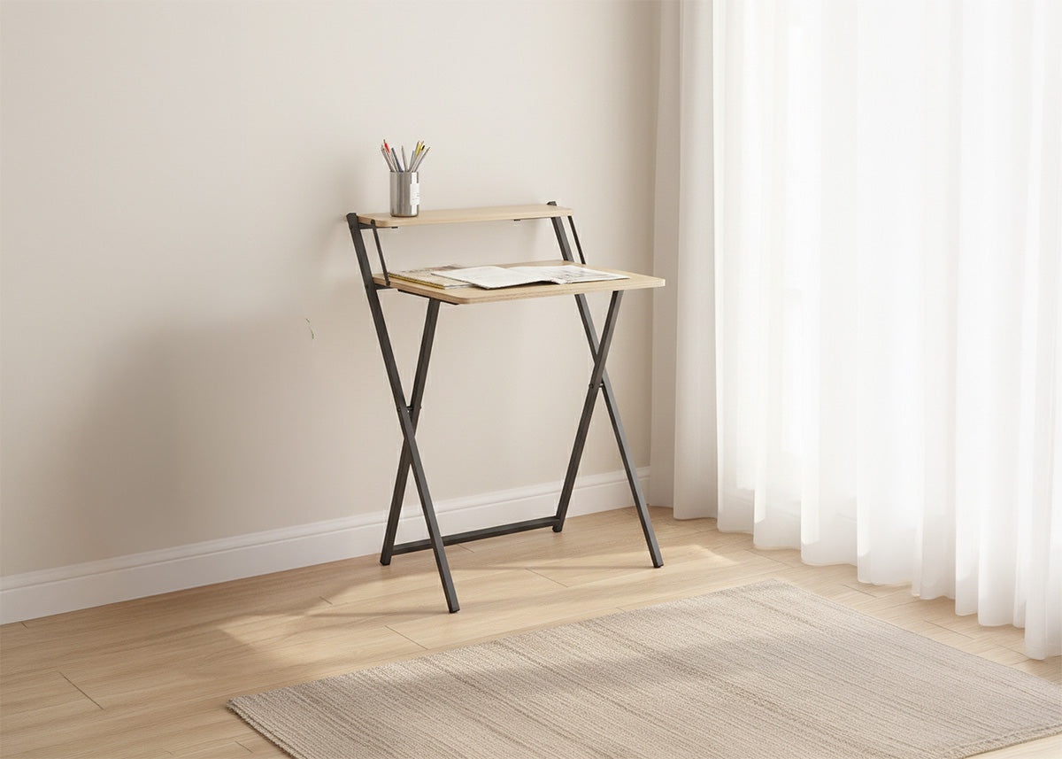 Escritorio Nancy Estilo Industrial Estante Superior