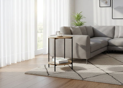 Mesa Auxiliar Redonda Nancy Diseño Industrial