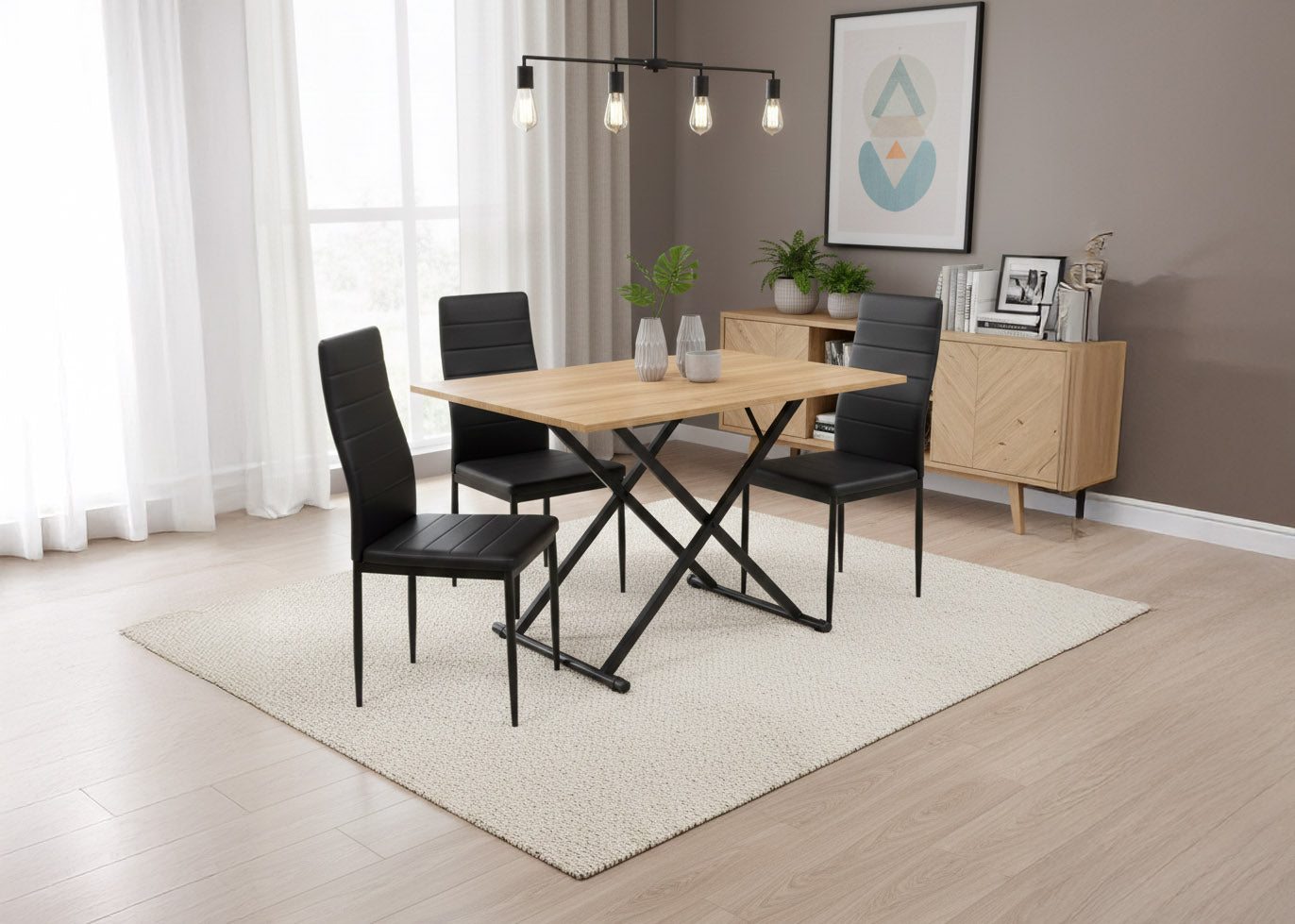 Mesa de Centro y Comedor Elevable