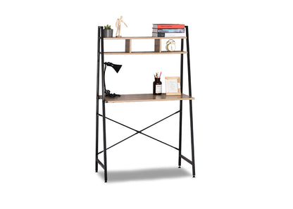 Escritorio Estilo Industrial Nancy con Estante