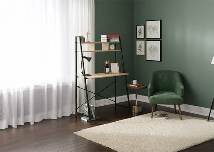 Escritorio Estilo Industrial Nancy con Estante