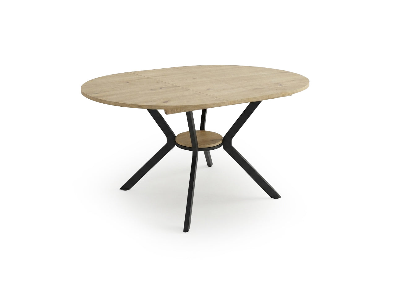 Mesa Redonda Extensible Dalia 153cm. Comedor o Cocina