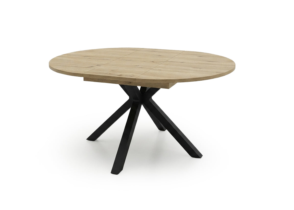 Mesa Redonda Extensible Dalia 150cm. Comedor o Cocina