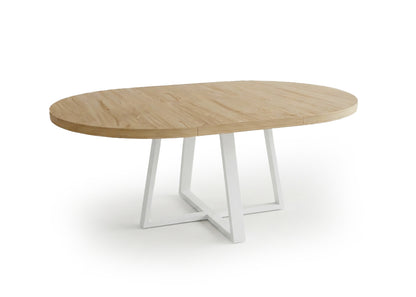 Mesa Redonda Extensible de Comedor 160cm