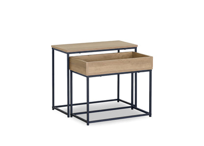 Mesa Auxiliar Nido Nancy Estilo Industrial