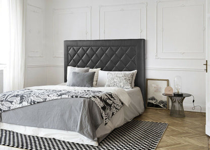 Monaco. Cabecero de Cama en Polipiel. 130 cm de alto (para 135 o 150)