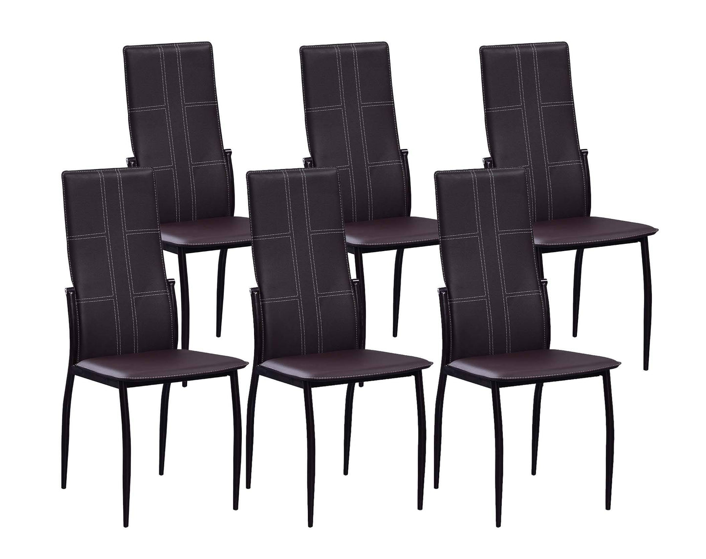 Silla de Comedor en Polipiel/Metal