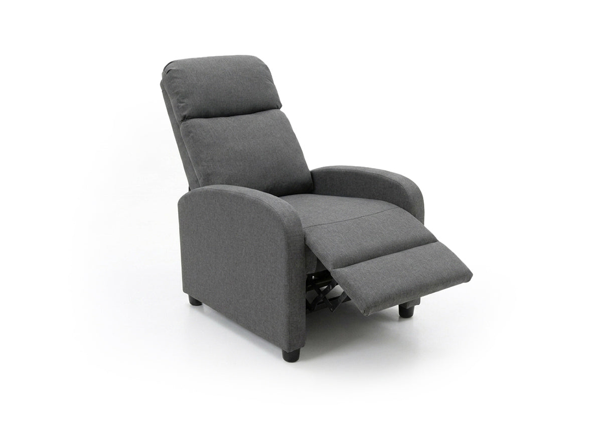 Sillon Reclinable Ellie 1 Plaza Gris
