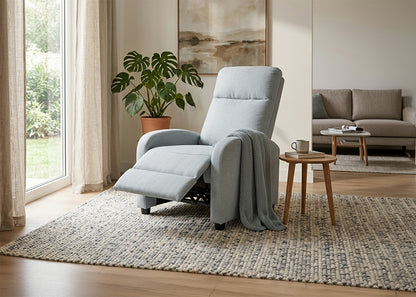 Sillon Reclinable Ellie 1 Plaza Azul