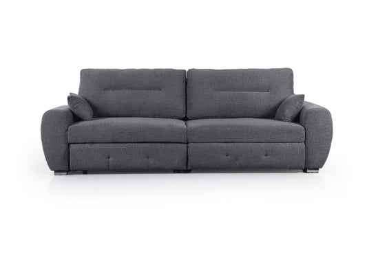 Sofa Chaise Longue con Arcon Lila Gris 270cm