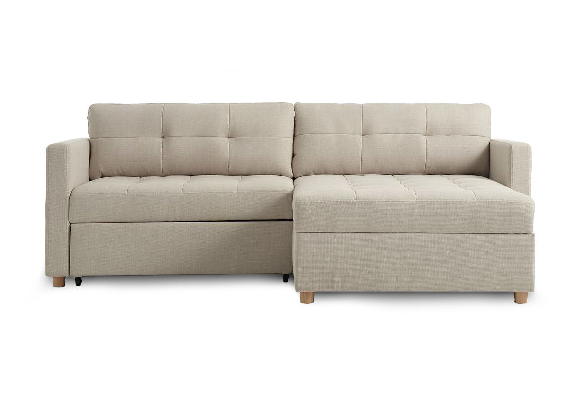 Sofa Cama Chaise Longue Reversible Indigo con Arcon 220cm