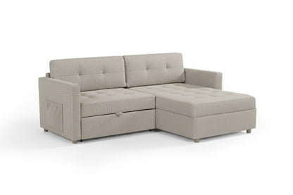 Sofa Cama Chaise Longue Reversible Indigo con Arcon 220cm