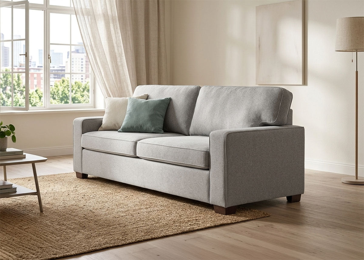 Sofa Cama Italy 3 Plazas 180cm Gris