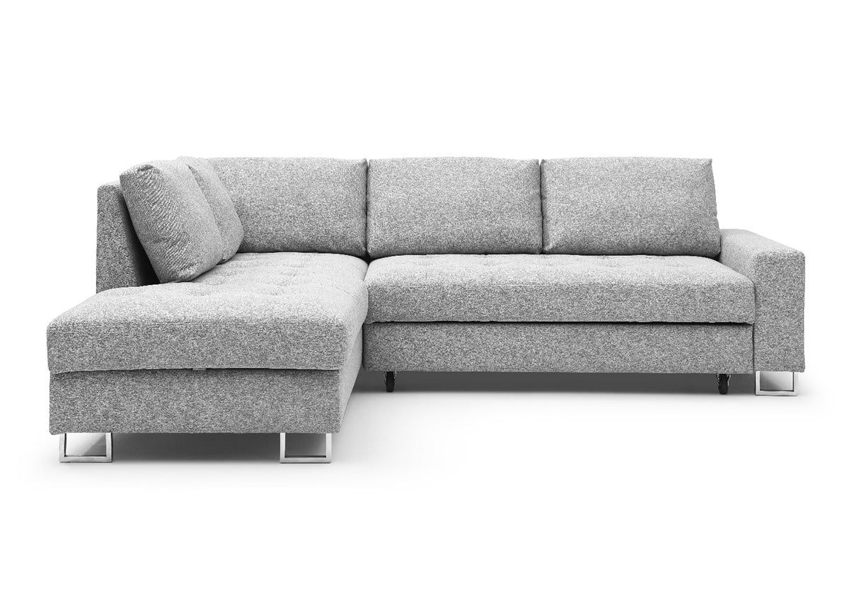 Sofa Cama Rinconera Febe 242cm. Chaise Longue, con Arcon