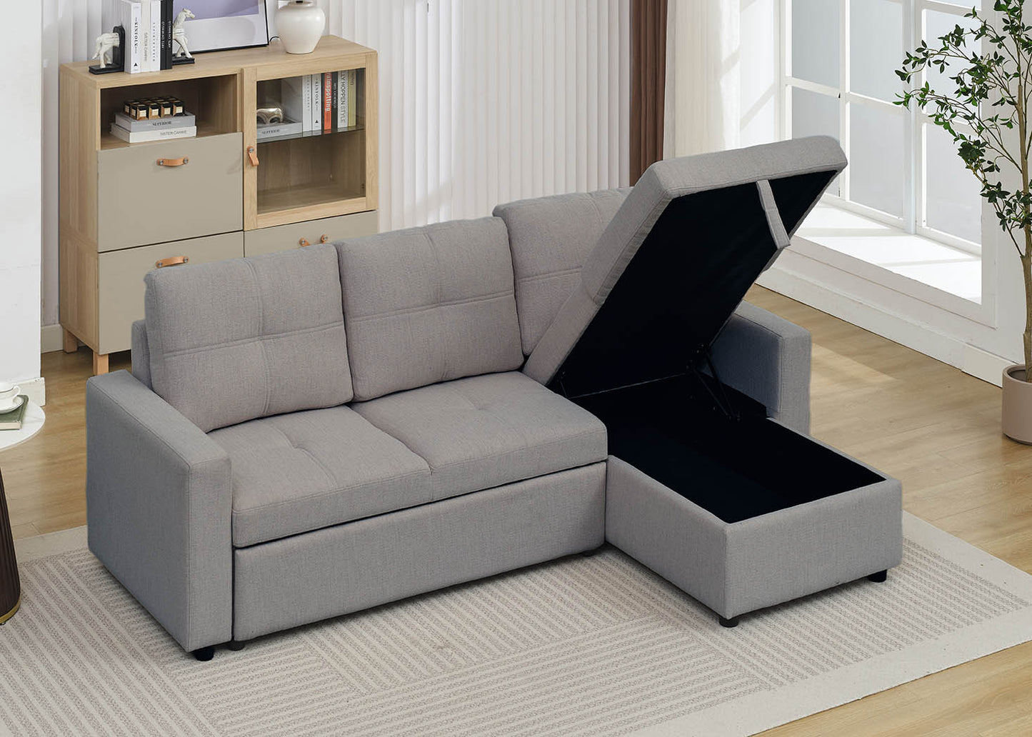 Sofa Cama Chaise Longue Reversible Boga 215cm