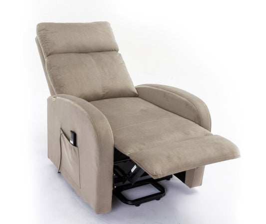 Sillon Reclinable Electronico Irene 1 Plaza Marron